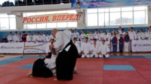 2013 Ставрополь, демонстрация айкидо.