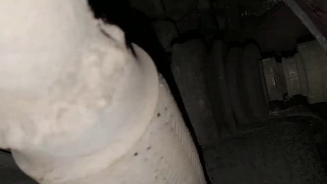 Опять поддоном приложился на Nissan Wingroad