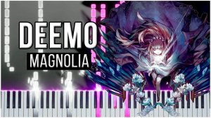 Magnolia (Deemo) 【 КАВЕР НА ПИАНИНО 】