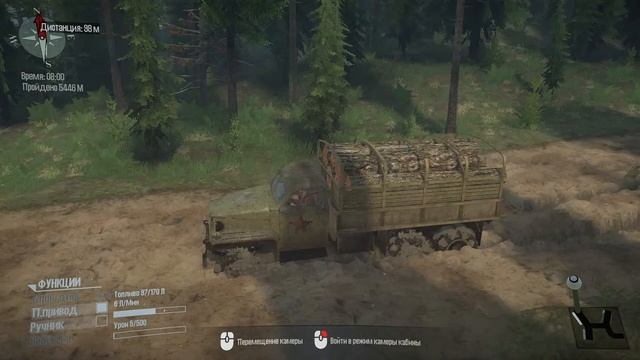 MudRunner карта Koyuk (г. Коюк, США, Аляска) смотреть онлайн