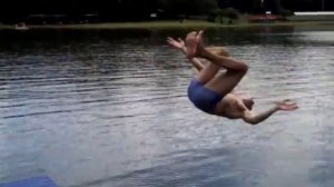 Заднее сальто в воду