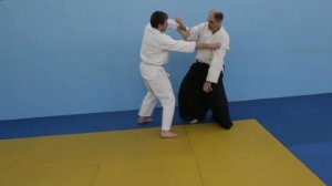 2017 Техника айкидо Иккё.