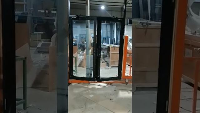 65 series thermal break swing door with door closer смотреть онлайн