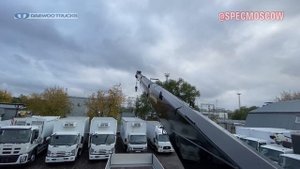 Обзор нового КМУ SK816 аналог Hiab 190T Южная Корея на базе Daewoo Novus 8CF 6x4 @specmoscow