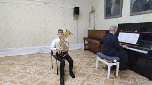 П.И. Чайковский - Ариозо воина из кантаты «Москва», Калинин Иван 11 лет