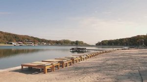 Комсомольский пруд, Ставрополь. Видеооткрытка.