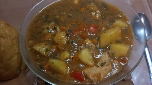 Манджа по-гагаузски.Или kartoli mancasi.