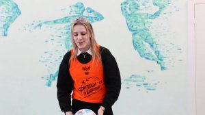 Флешмоб #кожевниковскаяпервая #футболвшколе