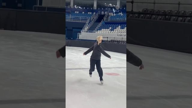 Мастер-класс с Евгенией Тарасовой на сборах в Сочи! #figureskating #сборы #евгениятарасова