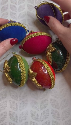 Создание украшения. Пасхальное яйцо из пластиковой заготовки