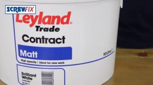 Screwfix - Leyland Trade Contract Matt Emulsion