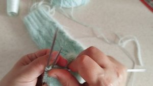 Ленточный мысок. | Носки из пуха норки  37–39 размер МК