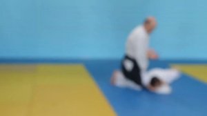 Техника айкидо никкё осаэ