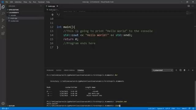 C++ курс 31 час (от начинающего до продвинутого) на английском языке - часть 1 из 8