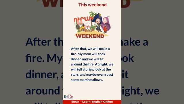 Learn English through story This Weekend   EnOn - Learn English Online