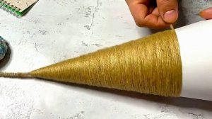 как сделать очень простое украшение на новый год своими руками