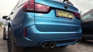 2016 BMW X5 M (F85) 4.4L (575) S63B44. Чистый звук двигателя. Pure engine sound.
