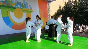 2018 Айкидо на праздновании Дня Ставропольского края