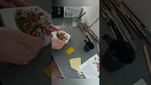 мастер-класс декупаж