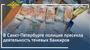 В Санкт-Петербурге полиция пресекла деятельность теневых банкиров