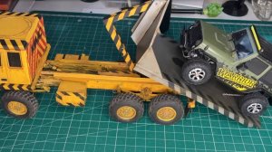 RC Truck Jeep Multilift сдвижная платформа