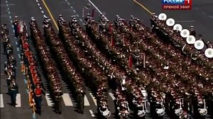 Прощание славянки, парад 09.05.2013