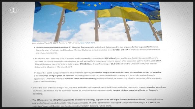 $115 Billion From The US And Europe Gives Ukraine Hope смотреть онлайн