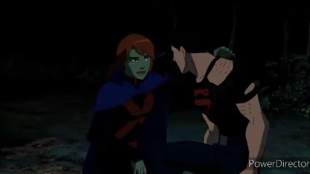 Miss martian and superboy - Detach смотреть онлайн