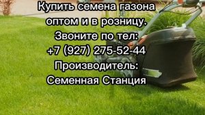 Семена газона купить!
