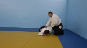 2017 Техника айкидо от атаки Моротэ тори