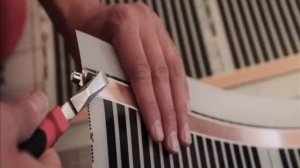 Монтаж инфракрасного пленочного теплого пола DAEWOO