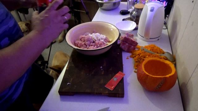 ФАРШИРОВАННАЯ ТЫКВА С МЯСОМ | #КЛЮКЕРГОТОВИТ