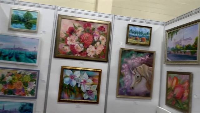 Арт-Ростов 2019.  ДонЭкспоцентр.  Златомрезова Елена г. Ростов-на-Дону.   Студия МарАнт