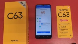 Unboxing & Antutu Benchmark REALME C63 (RMX3939)