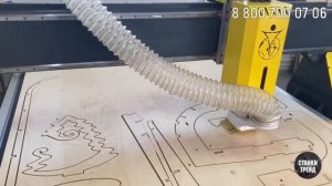 Фрезерный станок Frezertec 1616 в работе у нашего клиента Chesterstyle в Смоленске | Станки Трейд