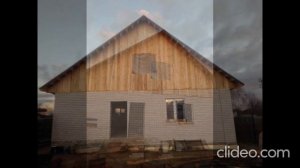 Обшивка фронтона и крыльцо