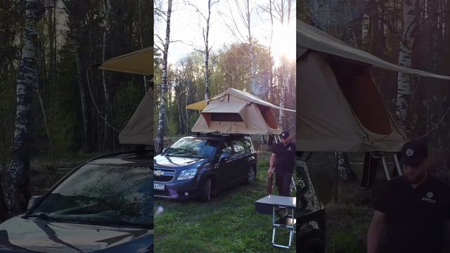 Автомобильная палатка Artelv Roof Tent H для ваших путешествий!