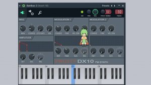 Bamboo bass синтезируем разные виды в DX 10 FM Synth + FLP и пресеты