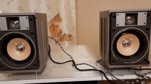 Тест колонок магнитолы AIWA C30.