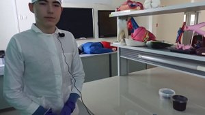 Растворение мела в уксусе