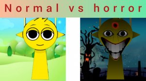 Ingredebox sprunky( normal vs horror ) хммм.