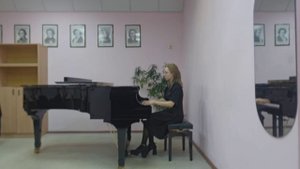 Ф Шуберт. Соната ля-мажор, 1 часть.