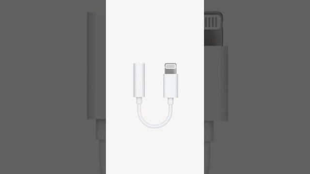 Переходник Apple с Lightning на 3.5 мм Джек 🤔 #лайтнинг #apple #3.5mm #audio