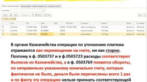 Как в БГУ 2.0 отразить уточнение платежа