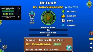 Я прохожу уровень в geometry dash