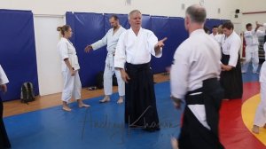 2017 Кэнбукай айкидо. Иккё омотэ.