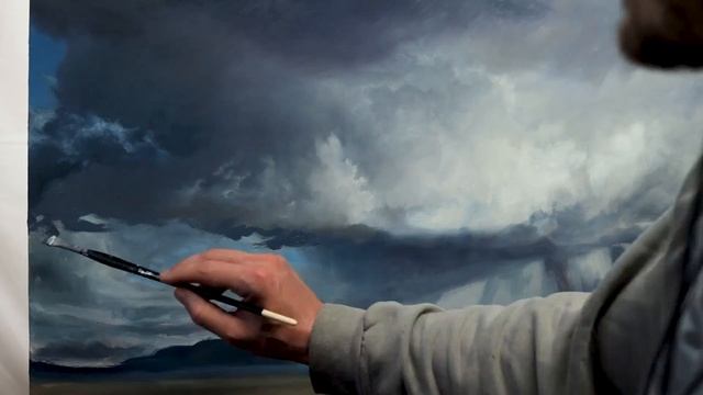 Storm Cloud Painting Time-lapse | "Eternal Reign" смотреть онлайн