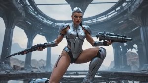 ИИ Микрофильм красивое будущее