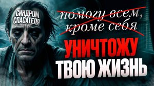 Синдром спасателя - Чем опасно причинение добра. Забота, которая крадет жизни