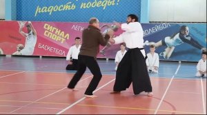 2018 Айкидо в Ставрополе. Отбор пистолета.
